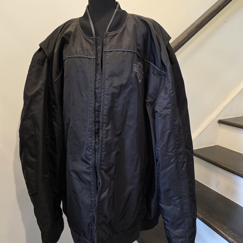 Harley-Davidson Men's Black Jacket - Picture 2 of 5